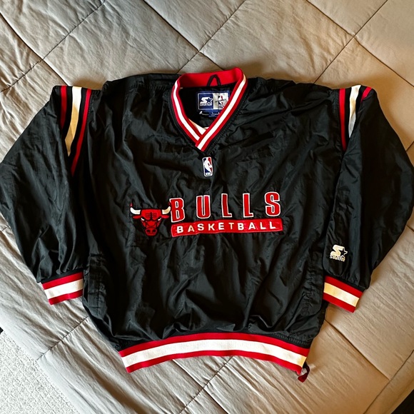 Chicago Bulls NBA Starter Pull Over Basketball - Picture 1 of 7